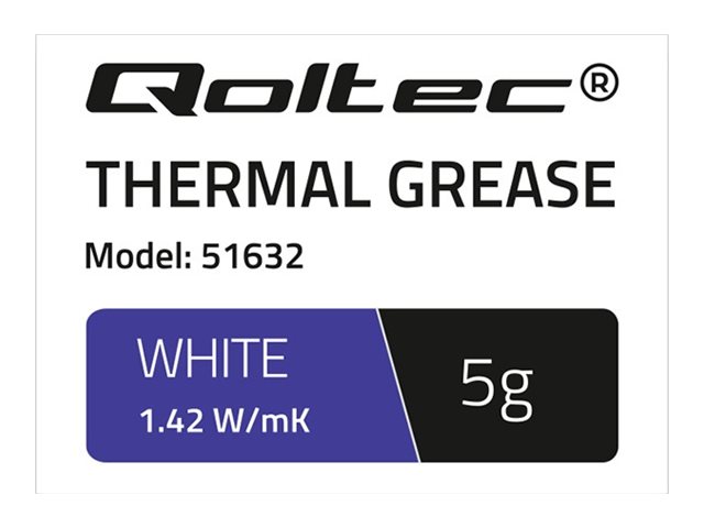 Qoltec 51632 - Wärmeleitpaste - Weiß