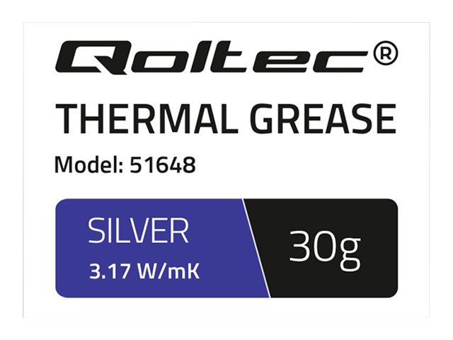 Qoltec 51648 - Termisk Paste - Sølv