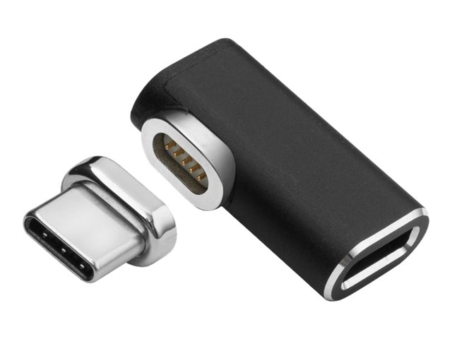 Microconnect - Usb-C Extender - Usb-C (Stecker) Gewinkelt, Magnetisch Auf Usb-C (Buchse)
