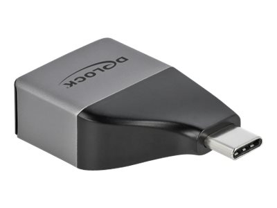 Delock - Videoadapter - Usb-C Han Til Hd-15 (Vga) Hun - Grå