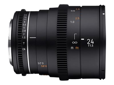 Samyang - Weitwinkelobjektiv - 24 Mm - T1.5 Vdslr Mk2 - Fujifilm X Mount