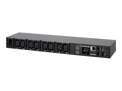 Cyberpower Switched Series Pdu41004 - Strømfordelingsenhed (Rackversion) - Ac 100-240 V - 1-Faset - Ethernet, Serial - Input: Iec 60320 C14 - Output-