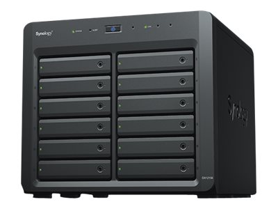 Synology Dx1215ii, Hdd / Ssd-Gehäuse, 2.5/3.5 Zoll, Sata, Serial Ata Ii, Serial Ata Iii, Hot-Swap, Schwarz
