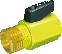 Broen Gaskugelhahn M. Hdt. 1/2 - M-N
