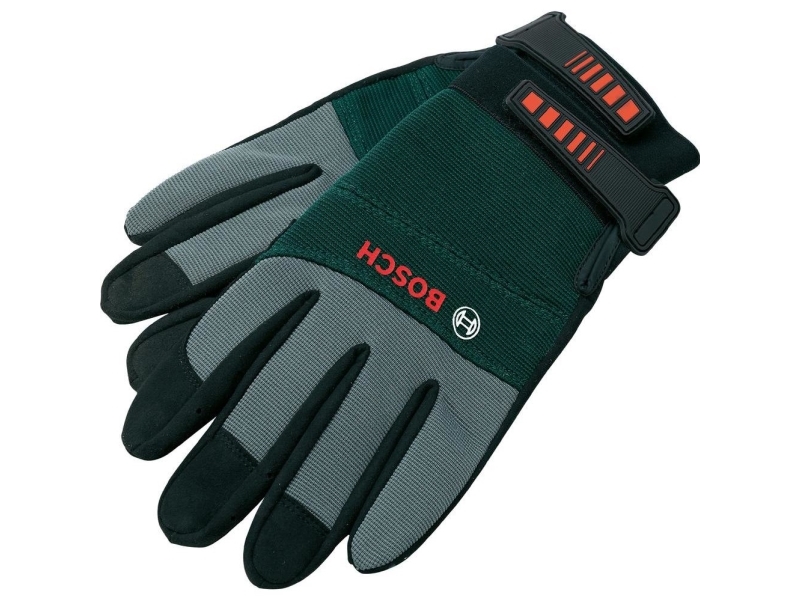 Bosch ?F016800292, Værkstedshandsker, Grøn, L, Voksen, Voksen, Unisex