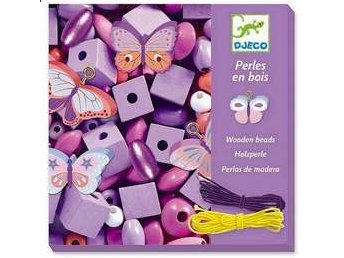 DJECO DJ09810, Trä, Multifärg, Pärlmix | EL Artiklar - Vägar & tillägg - Övriga | GameStuff