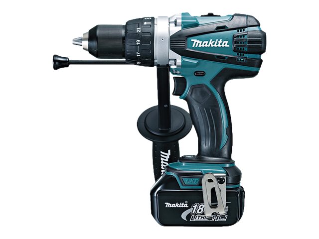 Makita DHP458RTJ - Bor/driver - ledningfri - 2-hastigheders - 91 N·m - 2 batterier - 18 V