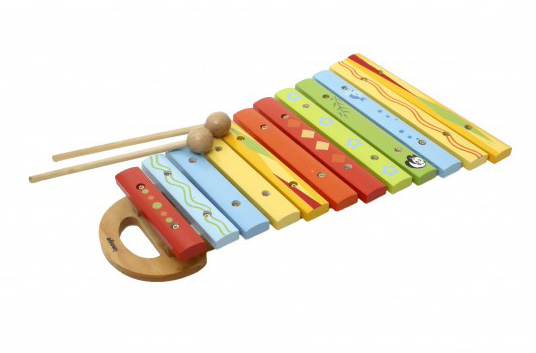 Xylofon i trä, djurdesign för barn | Leksaker - Rollek - Musikleksaker | GameStuff