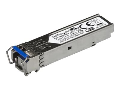 StarTech.com MSA Uncoded SFP Module, 1000BASE-BX, 1 Gigabit Ethernet Bi-Directional (BiDi) Fiber Single Strand SFP Transceiver (SMF), LC 10km , Mini GBIC Transceiver SFP Module, Upstream - Lifetime Warranty (SFP1000BXUST) - SFP-sändar/mottagarmodul (mini-GBIC) - 1GbE - 1000Base-BX - LC enkelläge - upp till 10 km - 1310 (TX) / 1490 (RX) nm | Datortillbehör - Nätverk - Transceivrar | GameStuff