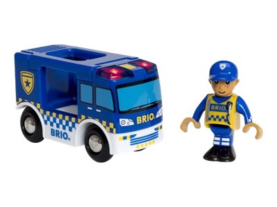 Brio 33825 Polizeiwagen Mit Licht Und Sound