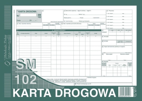 Michalczyk &Amp Prokop Karta Drogowa - Ciężarowy (Offset) Michalczyk I Prokop A4 |