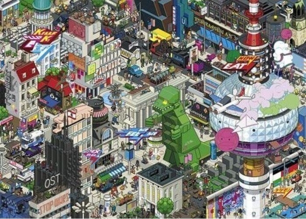 Heye Puzzle 1 000 Pieces Berlin Quest