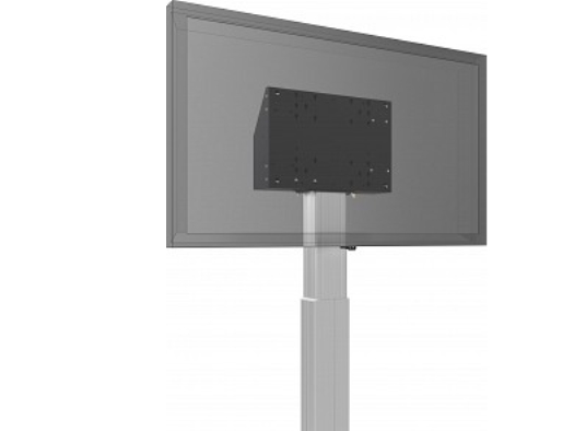 Floor lift XL on wheels for touch screen max. 86 inch, 120 kg BLACK