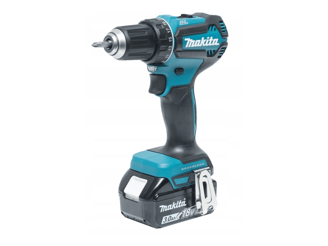 Makita Akkuschrauber 18V Ddf485rf3j 50/27Nm 3X3,0Ah Bl