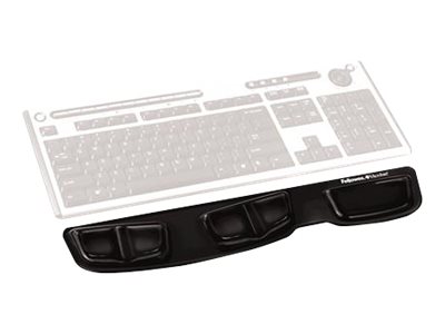 Fellowes Keyboard Palm Support - Tangentbordsplatta med handledsstöd - svart | Datortillbehör - Möss & Tangentbord - Handledsstöd | GameStuff