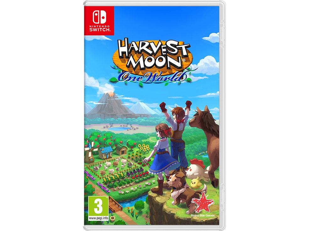 Nintendo Harvest Moon: One World, Nintendo Switch, E (Kaikki), Fyysinen media