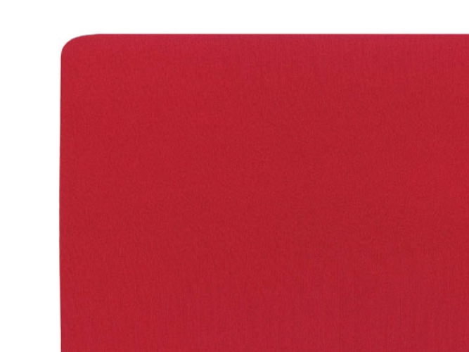 Inline Maus-Pad 250X220x6mm, Rot, Rot, Einfarbig, Textil, Anti-Rutsch-Basis