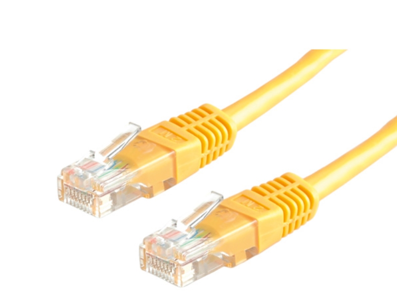 Value Utp Patch Cord Cat.6, Yellow 3 M, U/Utp (Utp)