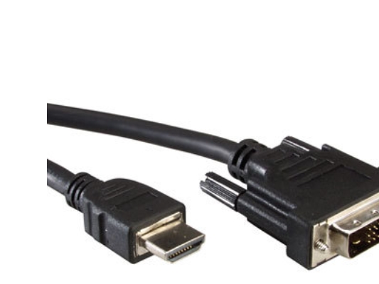 Value Dvi (18+1)/Hdmi 5M, 5 M, Dvi-D, Hdmi, Sort, Hanstik/Hanstik, 1 Stk