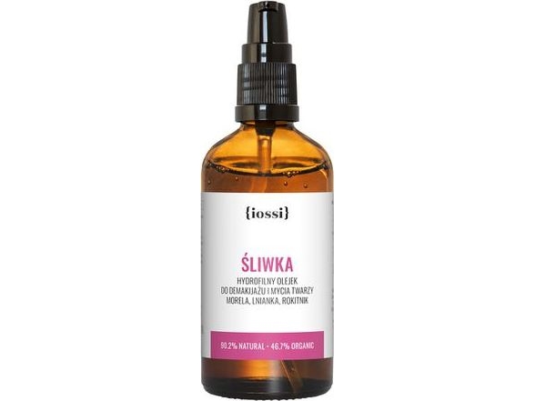 Iossi Plum Hydrofil Makeupfjerner Og Ansigtsvaskeolie, 100 Ml