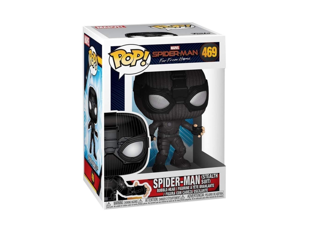 Funko POP! 469: Marvel Spider-Man Far From Home - Spider-Man (Stealth Suit)