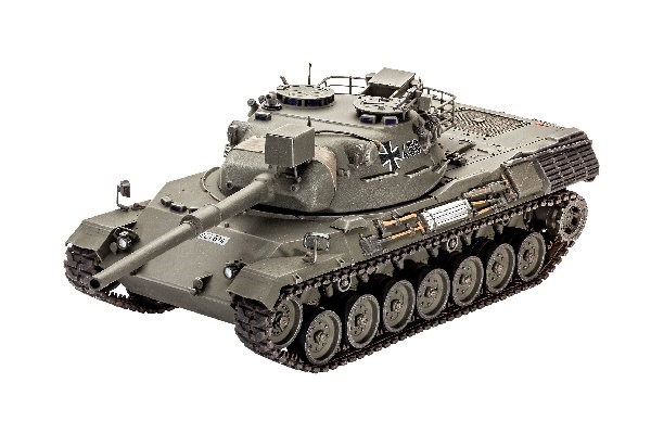 Revell Leopard 1, Tank Model, Montagesatz, 1:35, Leopard 1, Kunststoff, Ambitioniert