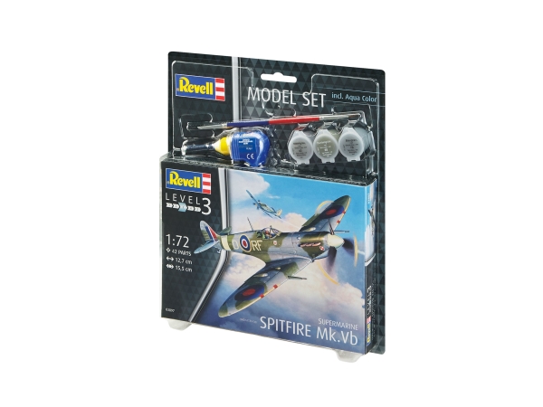 Revell 63897 1:72 Model Set Supermarine Spitfire M - Image 7