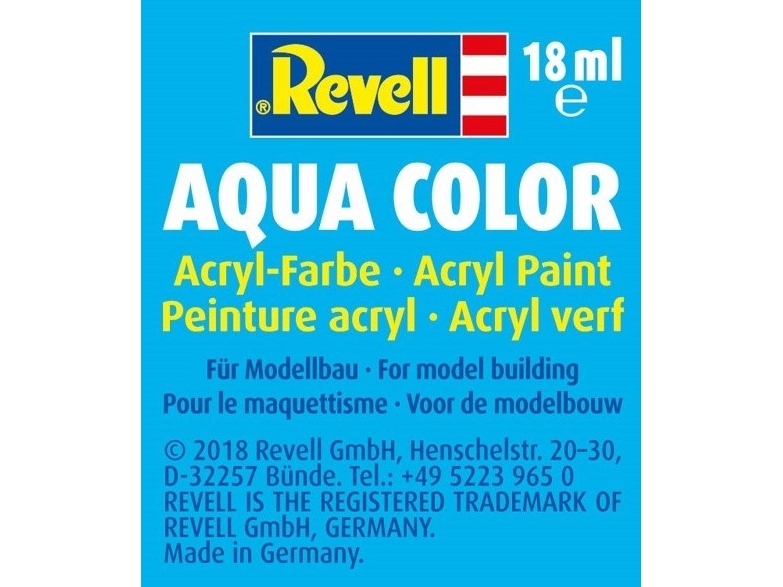 Revell Aqua Color, Minze, Acrylfarbe, Flüssigkeit, 18 Ml, 1 Stück(E)