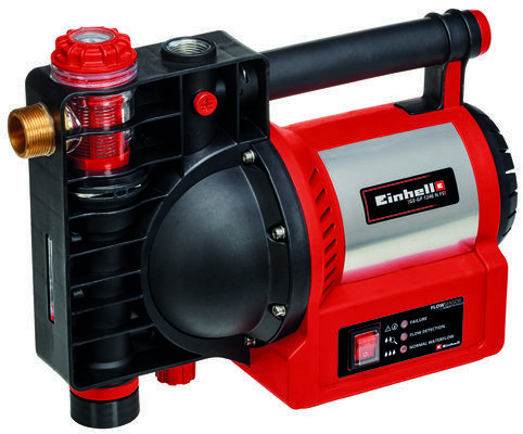 Einhell Ge-Gp 1246 N Fs, 1200 W, Vekselstrøm, 5 Bar, 4600 L/T, Sort, Rød