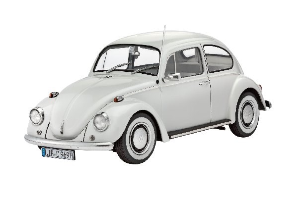 Revell Vw Beetle Limousine 1968, Bybil Model, Monteringssæt, 1:24, Vw Beetle Limousine 1968, Plast, Let Øvet