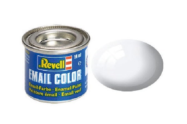 Enamel 14 ml. white, gloss | Cement & Murbruk | GameStuff