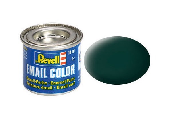Enamel 14 ml. black-green mat | Hobby - Färg vattenbaserad - Övriga | GameStuff