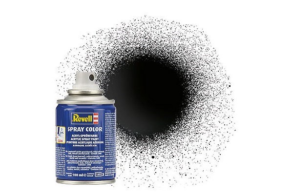 Spray Black Gloss 100 Ml.