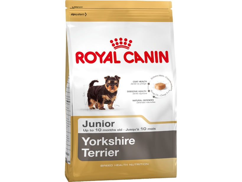 Royal Canin Yorkshire Terrier Junior Trockenfutter Für Welpen Bis Zu 10 Monaten, Rasse Yorkshire Terrier 1,5 Kg