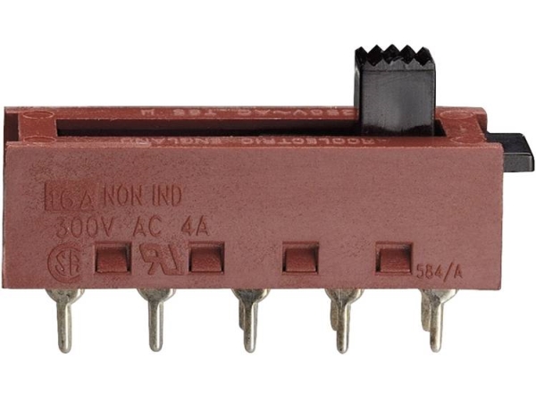 Arcolectric (Bulgin Ltd.) X22200caad X22200caad Skydekontakt 250 V/Ac 10 A 2 X On/On 1 Stk