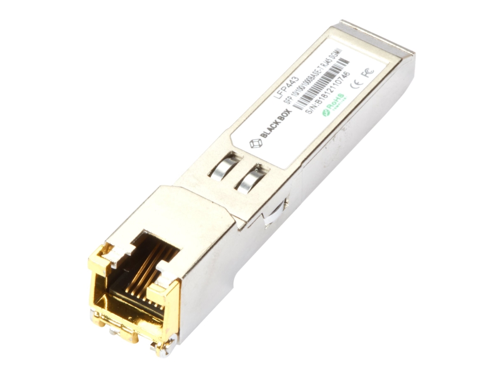 Sfp/1250 Ge 10/100/1000Base-T Rj45 Sgmii 100M