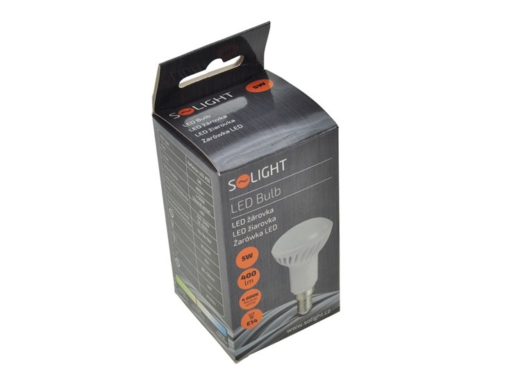 Solight Wz414, 5 W, 36 W, E14, 400 Lm, 30000 H, Neutralweiß