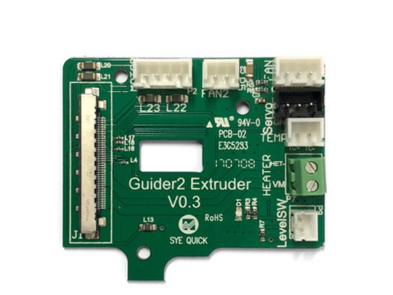 Flashforge Flashforge Extruder Adapter Plade Til Guider Passer Til (3D Printer): Flashforge Guider Ii , Flashforge Guider Iis Extruder Adapter Plate