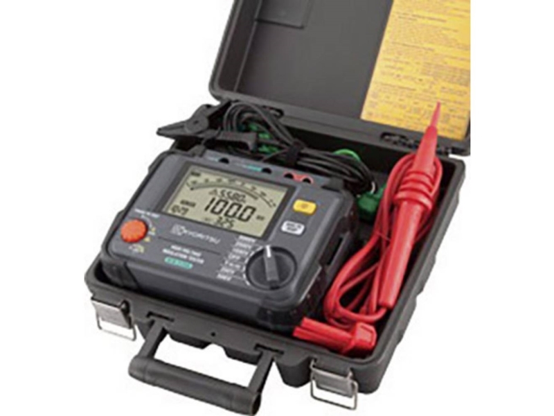 Kyoritsu KEW-3125B Isolationsmåler 250 V, 500 V, 1000 V, 2500 V, 5000 V 1 TΩ
