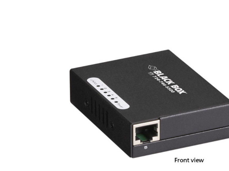 Black Box Lbs005a, Ikke Administreret, Fast Ethernet (10/100)