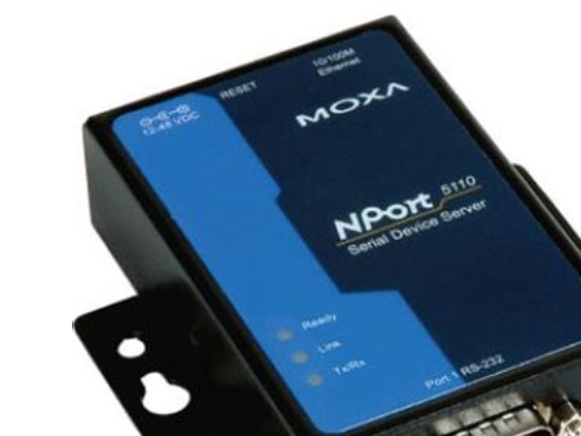 Nport Serieportsserver, 1 Port(Db9ma), Rs-232, Rj45