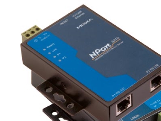Moxa Server Für Serielle Schnittstellen, 2Xserialport(Rj45)