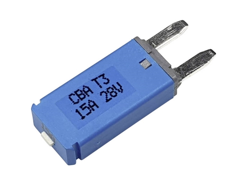 Hansor Circuit Breaker Mini, type 3. Manual Reset, 15A CBA3 Series 15A Sikringsautomat Standard Fladsikring 15 A Blå 1 stk | Bilvård & Biltillbehör - Utvändiga utrustning för bilar - Motortillbehör | GameStuff