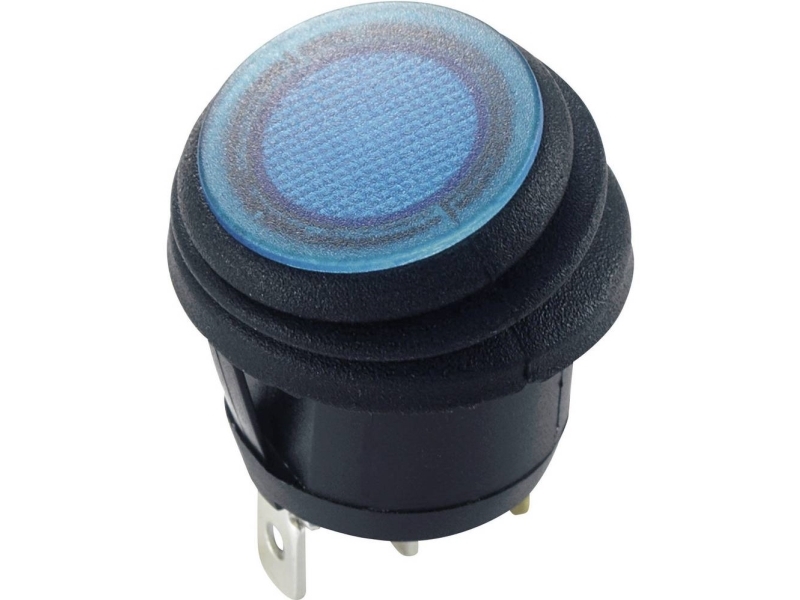 TRU COMPONENTS Vippbrytare TC-R13-112B8W 12 V/DC 20 A 1 x Off/On IP65 Klickande 1 st | Huset - Säkerhet & Larm - Sensorer och kontakter | GameStuff