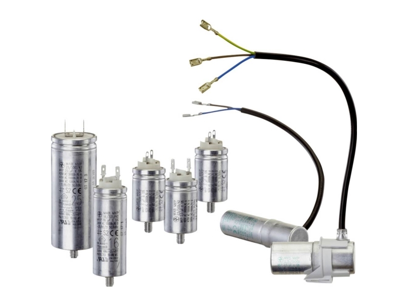 Hydra MKP_285_MAB 5uF 30x48 1 stk MKP-foliekondensator med radial tråd 5 µF 450 V/AC 5 % (Ø x L) 30 mm x 48 mm