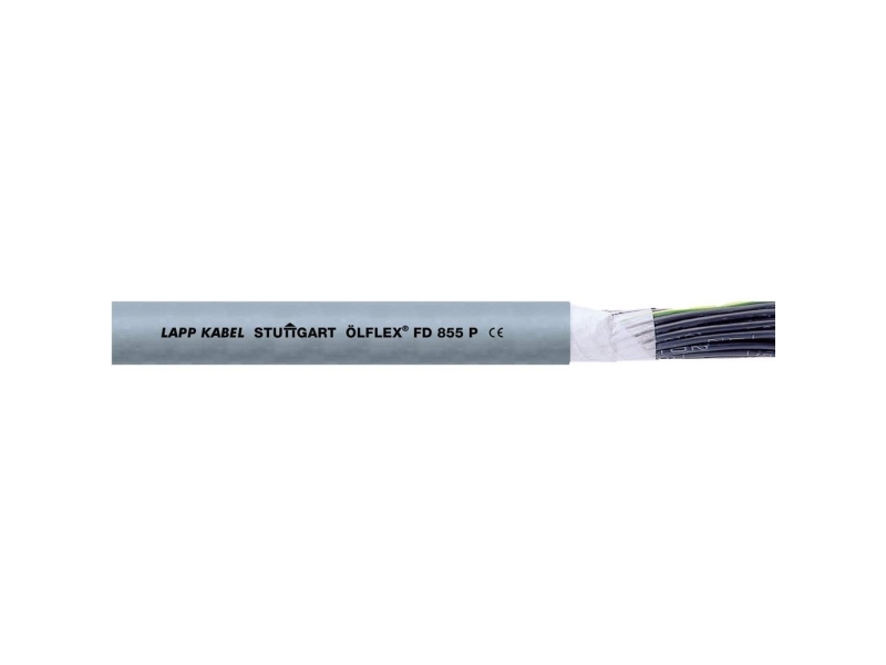 LAPP 27546-500 Slæbekædekabel ÖLFLEX® FD 855 P 3 G 0.75 mm² Grå 500 m