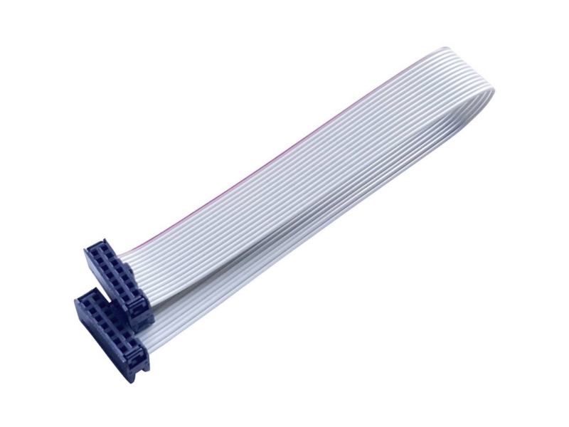 BKL Electronic 10120670 Fladkabler Rastermål: 2.54 mm 14 x 0.08 mm² Grå 1 stk