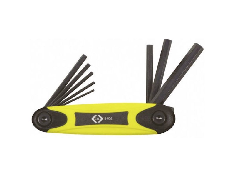 C.K. Kulmaruuvimeisselisarja Avaimen leveys: 1,5 mm, 2 mm, 2,5 mm, 3 mm, 4 mm, 5 mm, 6 mm, 8 mm