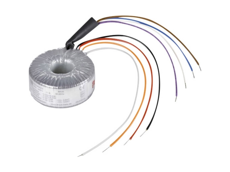 Block RKD 100/2x9 ringkärntransformator 2 x 115 V, 2 x 9 V/AC, 100 VA, 5,55 A | Hobby - Modelljärnväg - Elektronik | GameStuff
