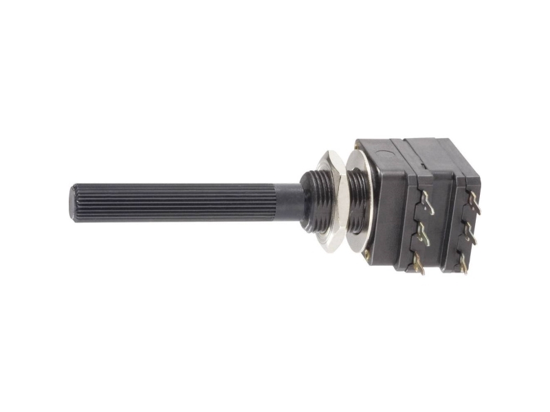 Piher Pc16dh-10Ip06473a2020mta Pc16dh-10Ip06473a2020mta Drejepotentiometer Stereo 0.2 W 47 Kω 1 Stk